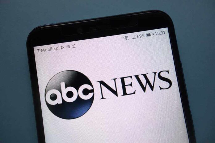Konskie,,Poland,-,November,12,,2018:,Abc,News,Logo,Displayed