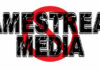 Lamestream Media text with a red prohibition symbol