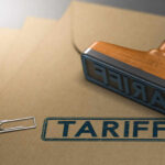 Folders with the word tariff stamped