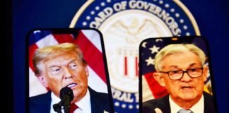 President Trump and Jerome Powell