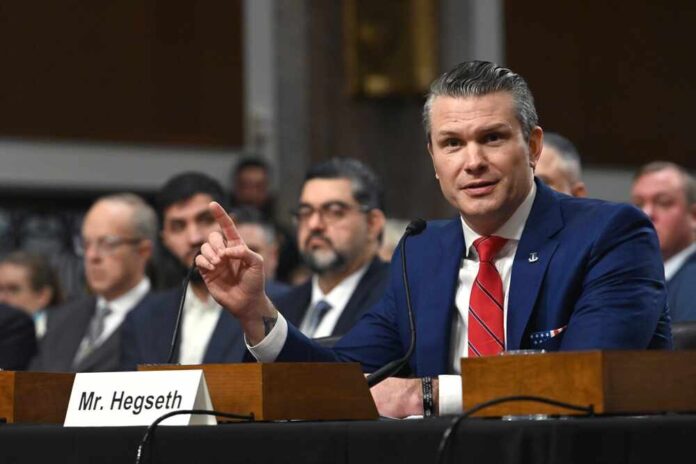 Secretary of Defense Pete Hegseth