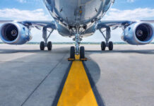 Passenger Jet on Runway