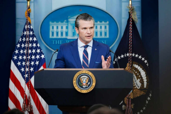 Defense Secretary Pete Hegseth