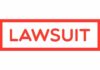 Tribes Unleash Lawsuits — Company Abandons Project The word 'LAWSUIT' displayed in bold red letters within a rectangular border