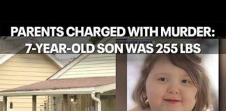 Parents charged in death of 7-year-old son who weighed 255 pounds