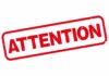 Red stamp with the word 'ATTENTION' in bold letters