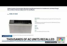 ‘Off’ ACs Still A Danger — Federal Recall Air conditioners recalled over fire risk, and here's how to check