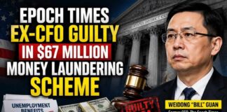 Former Epoch Times CFO Pleads Guilty in $67 MILLION Money Laundering Scheme