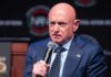 Eye-Popping Political War Chest Raises Eyebrows Senator Mark Kelly