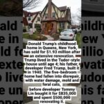 Donald Trump’s Childhood Home in New York Sells for $1.93 Million #shorts #breakingnews #trump #us