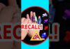 Cade California Electronic Projecting Finger Light Toys Recall (Amazon)