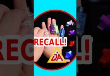 Cade California Electronic Projecting Finger Light Toys Recall (Amazon)