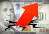 Labor Day Holiday Pain Explodes Because of THIS!? Red arrow on cracked $100 bill.