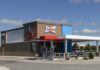 Sonic’s Drink Play Freaks Rivals Sonic Drive-In restaurant exterior with drive-in canopy
