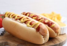Hot Dogs Recalled? Variety of fresh meats displayed in a butcher shop